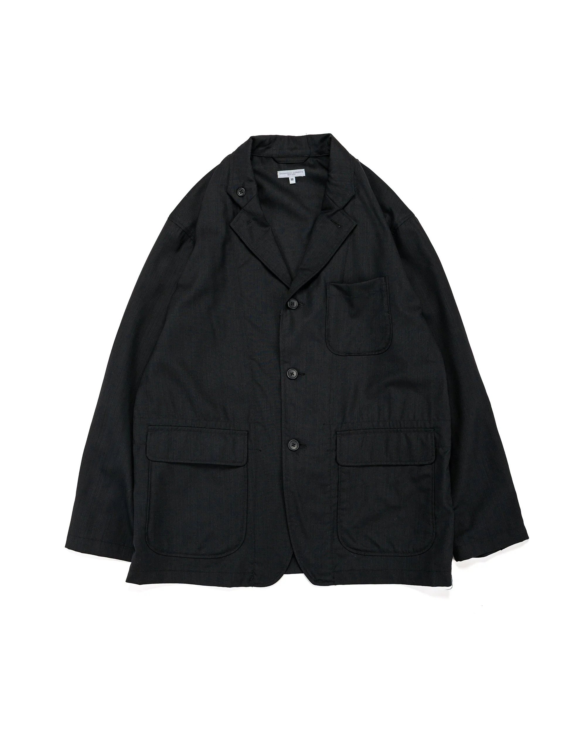 Loiter Jacket Black Tropical Wool - 1