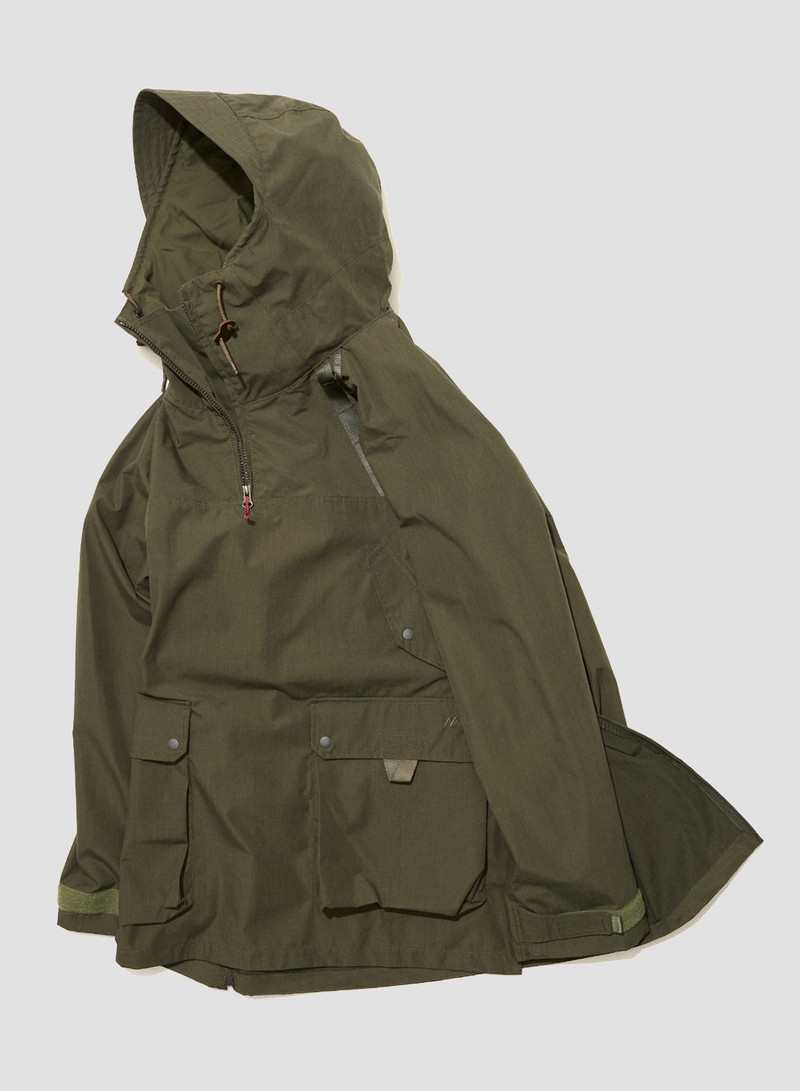 Nanga Hinoc Field Anorak Parka in Khaki 1