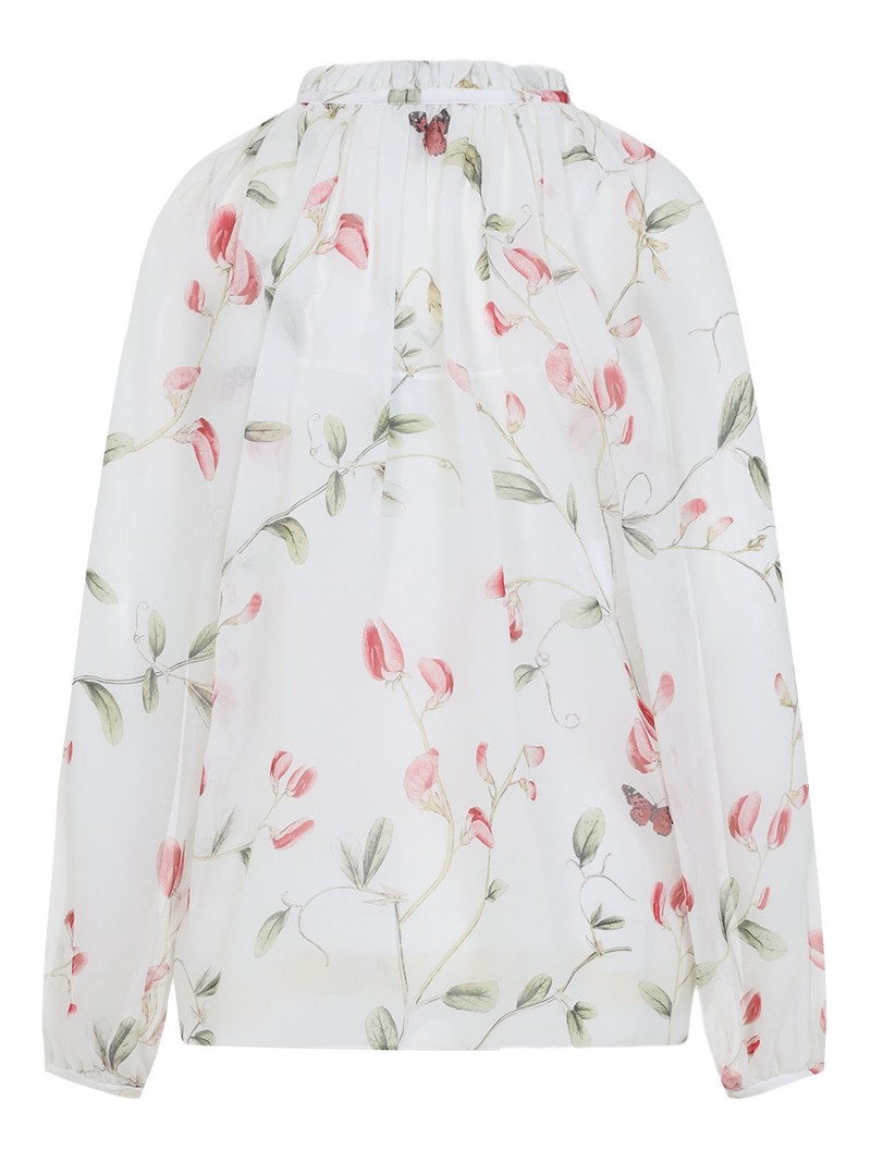 GIAMBATTISTA VALLI floral-print blouse outlook