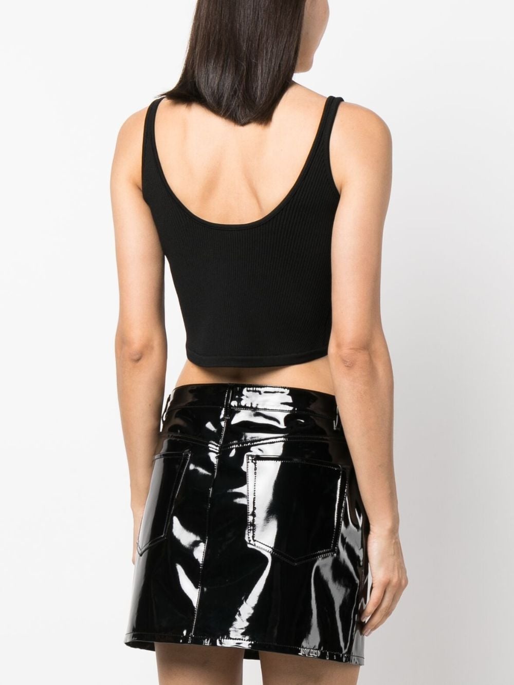 logo-chain tank top - 4