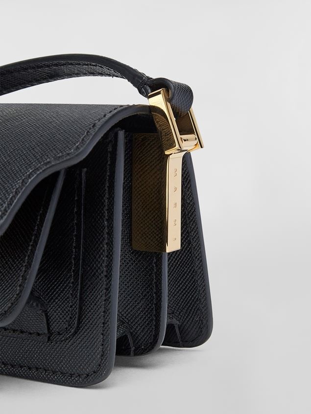 TRUNK BAG IN BLACK SAFFIANO CALFSKIN - 5