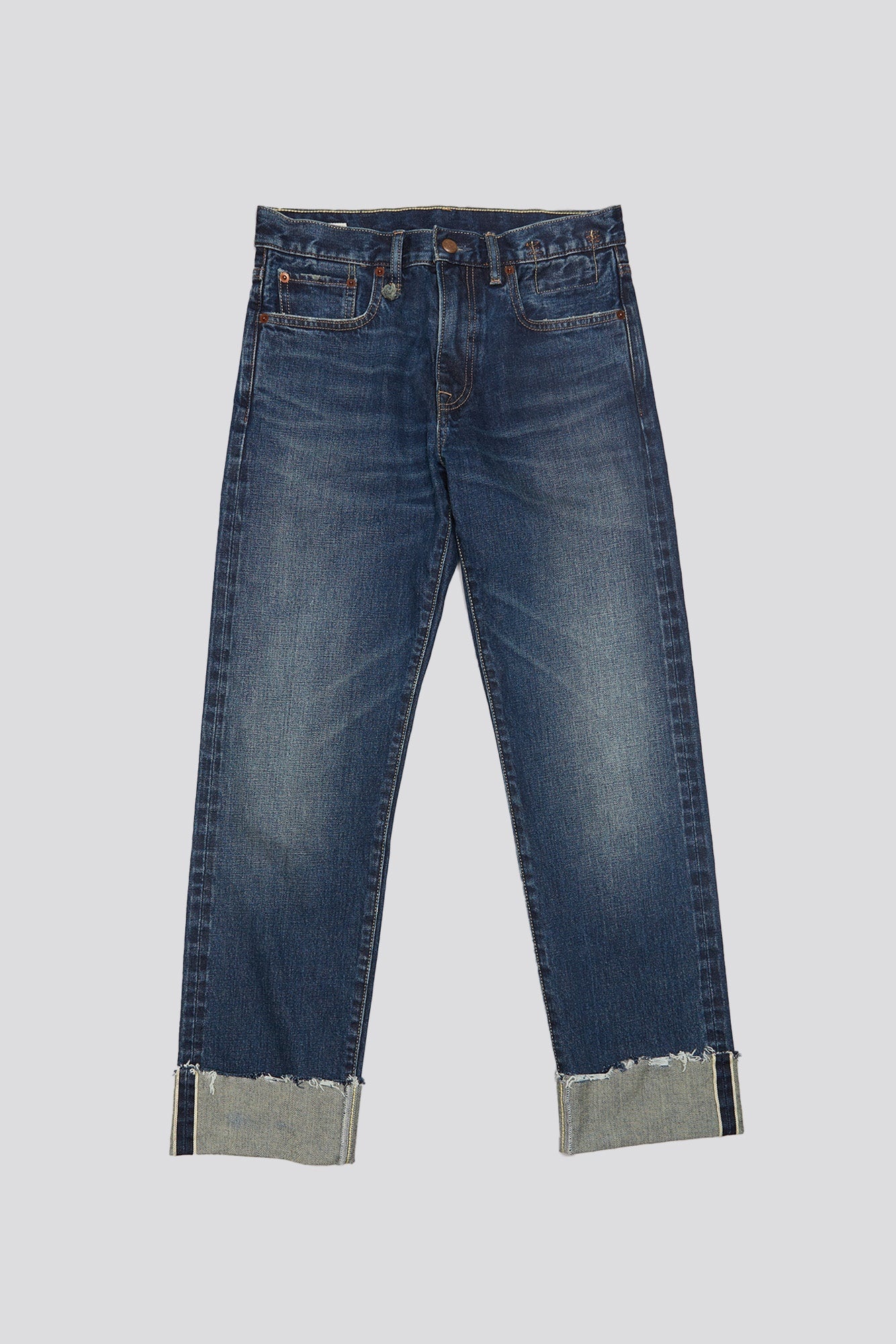 BOYFRIEND JEAN - TYNE SELVEDGE BLUE - 4