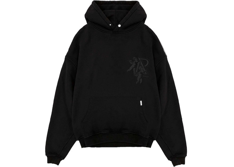 Represent Cherub Initial Hoodie Black - 1
