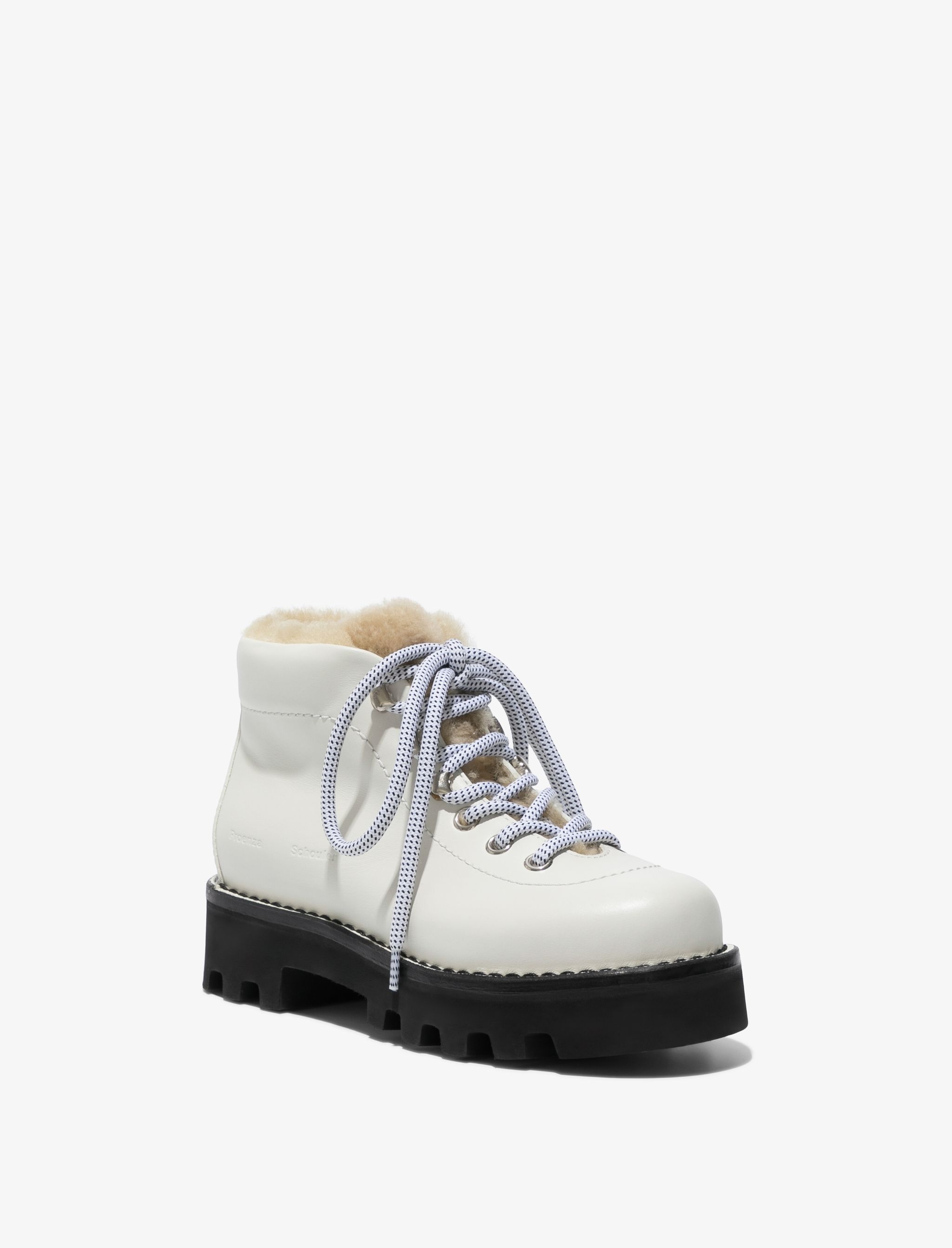 Shearling Hiking Boots - 2