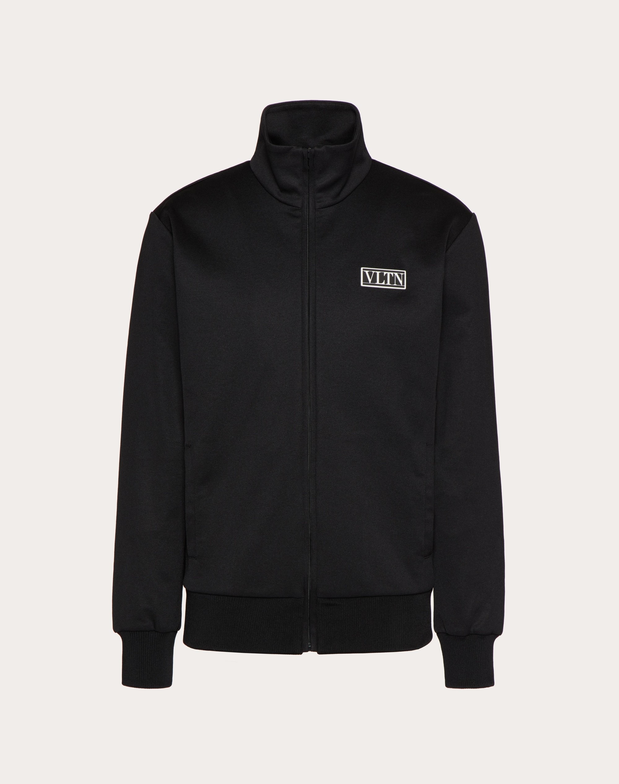 VLTN TAG TECHNICAL COTTON SWEATSHIRT - 1