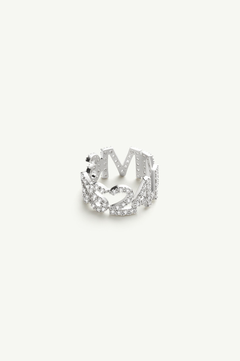 MM6 Maison Margiela Letter Ring outlook
