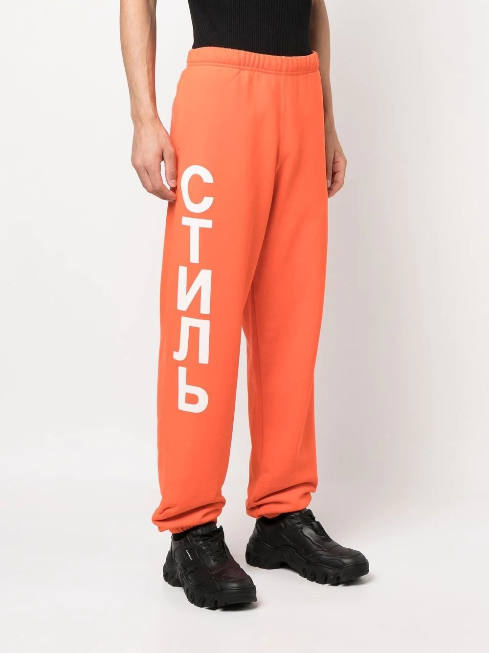 logo-print track pants - 3