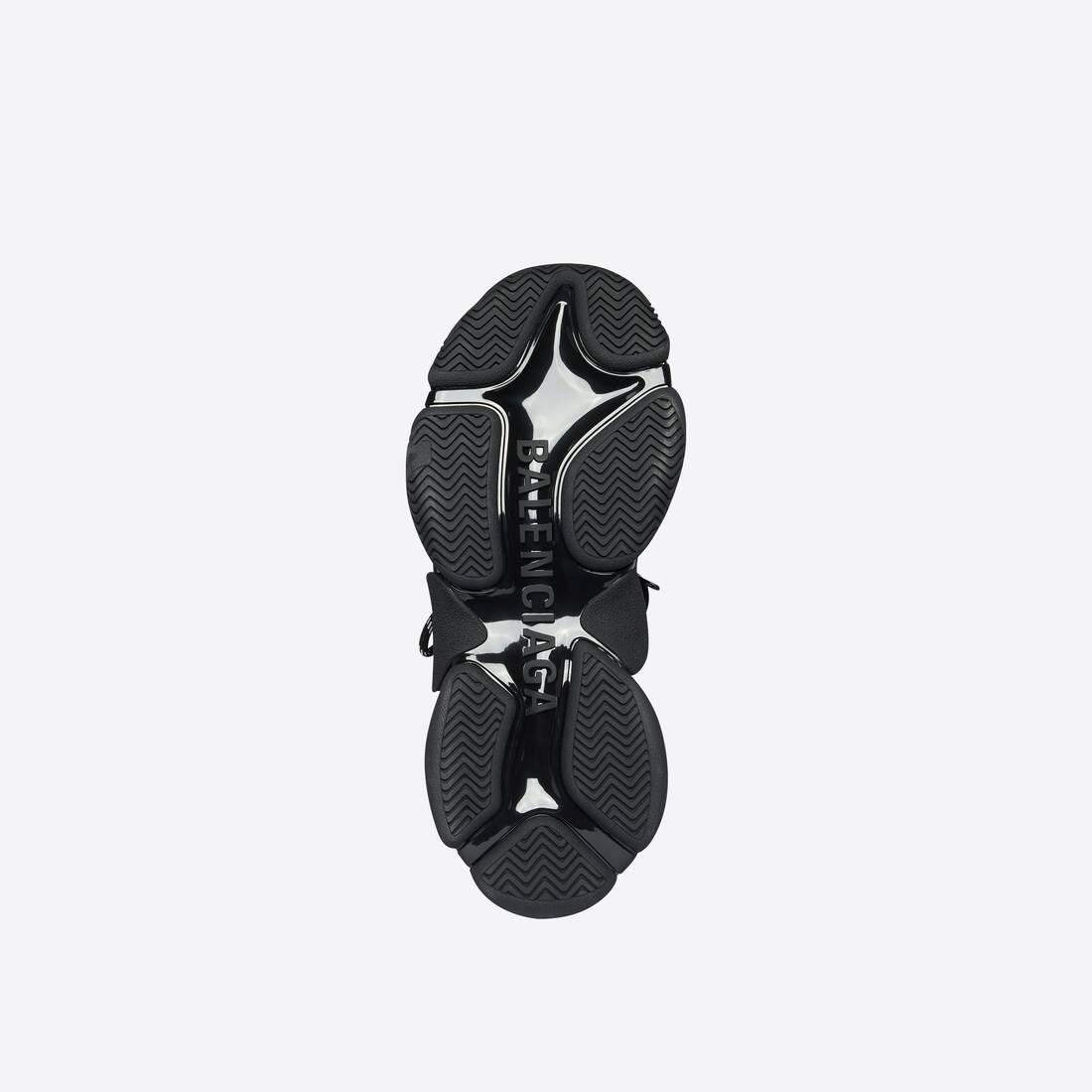 Women's Triple S Sneaker Fake Fur in Black - 6