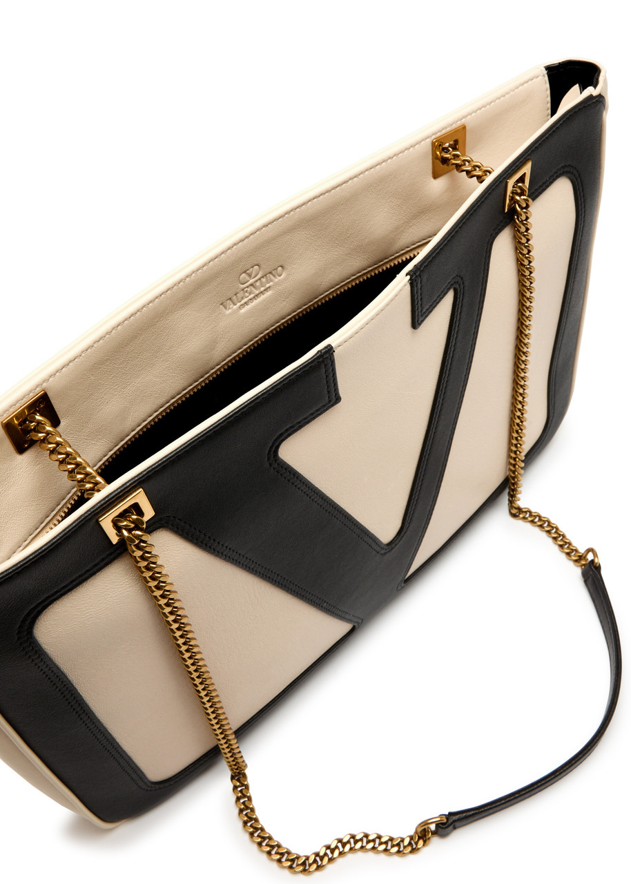 Valentino Garavani Viva Superstar Medium Leather Tote - 4