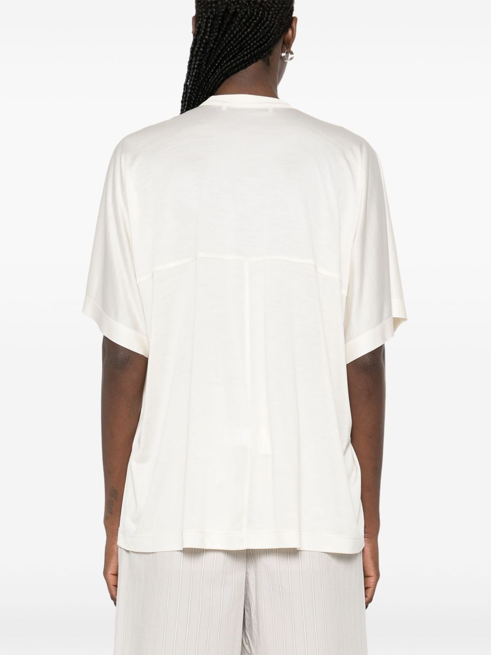 silk T-shirt - 4