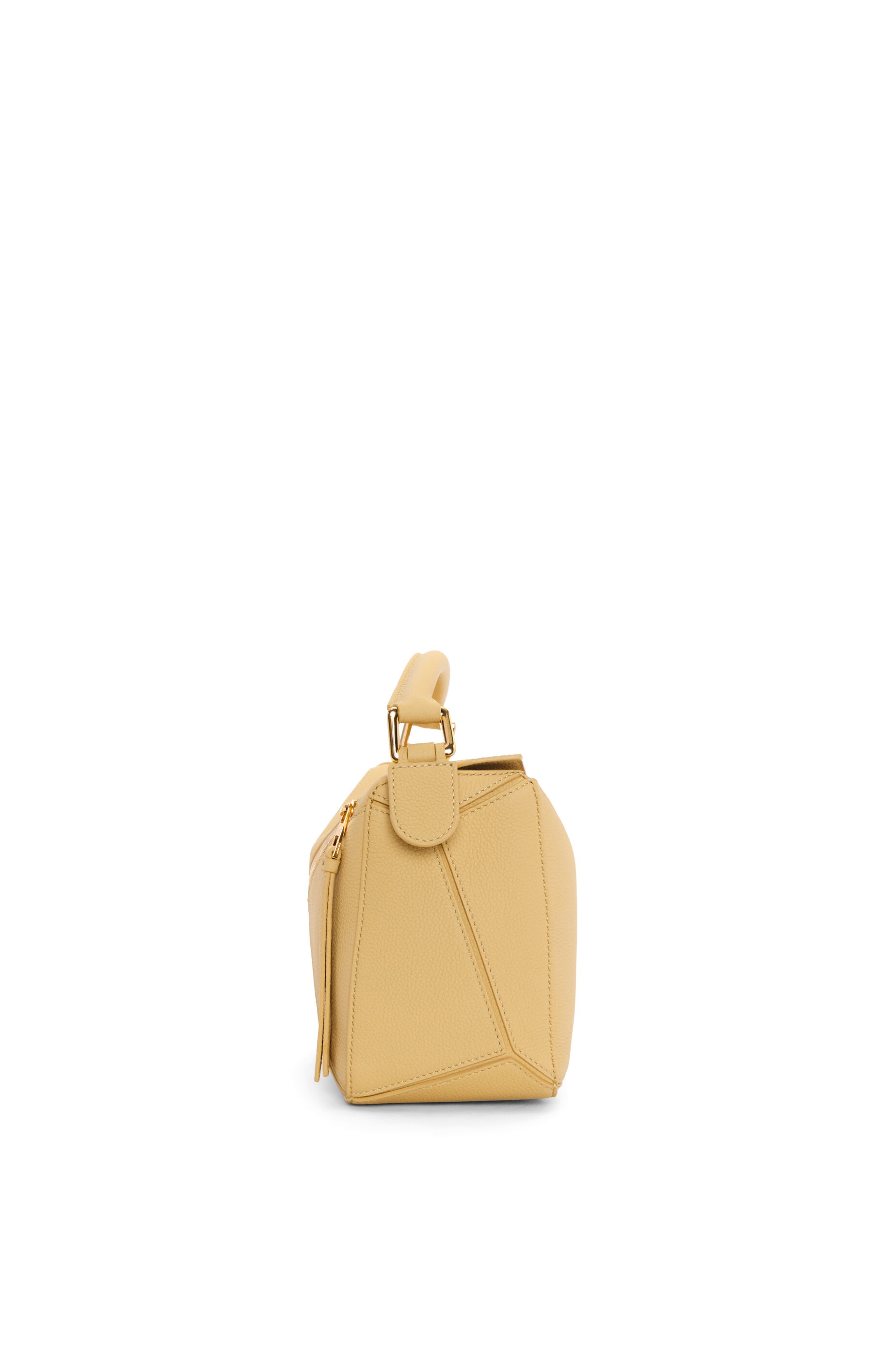 Small Puzzle bag in soft grained calfskin - 4