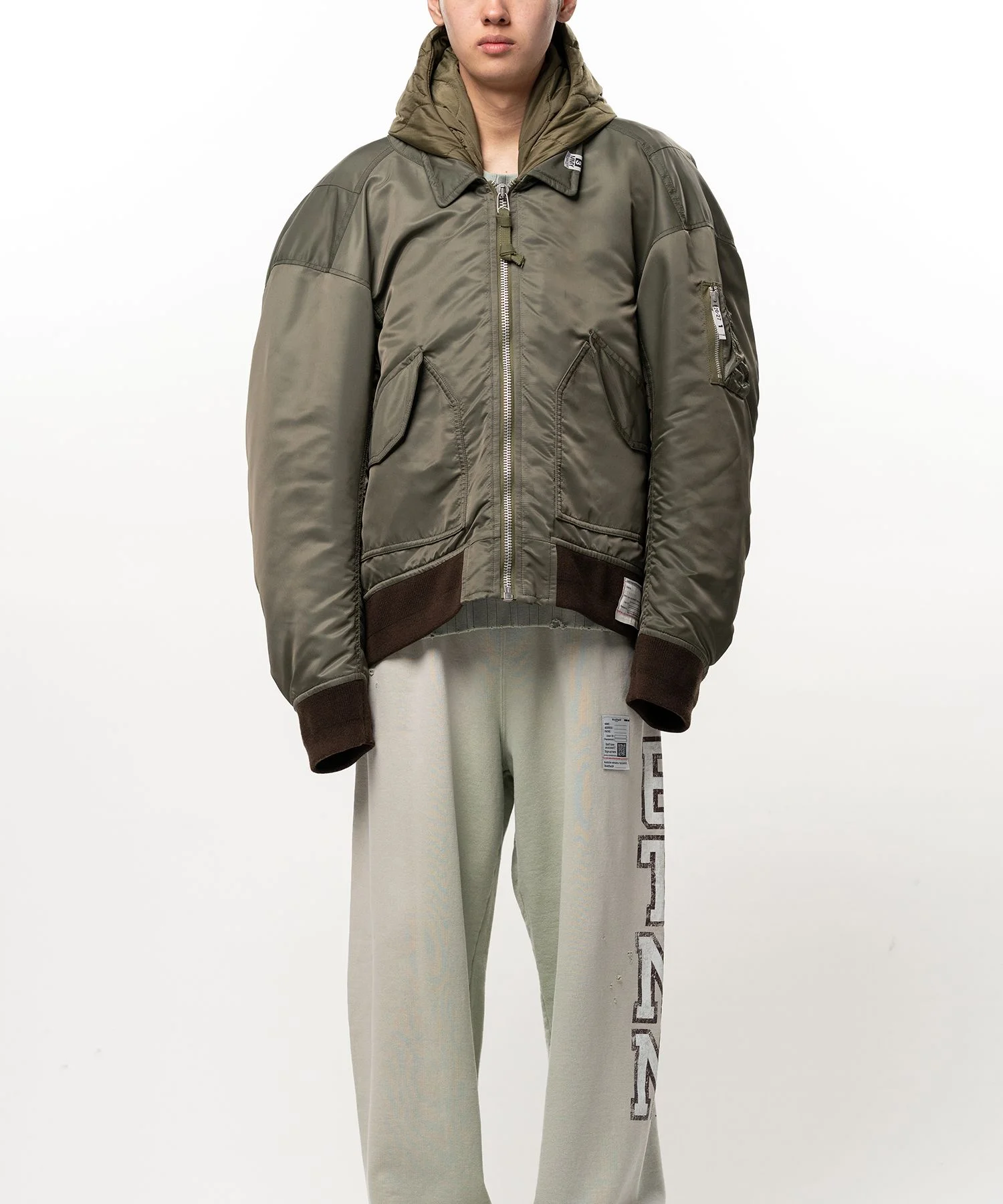 Hooded Flight Jacket - 1