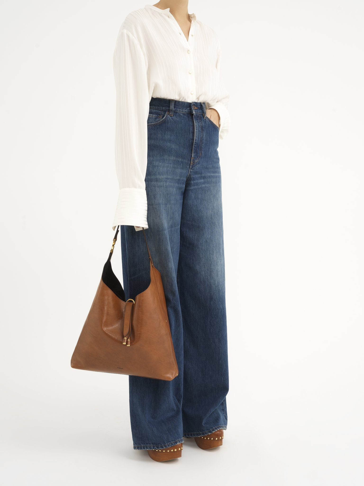 MARCIE HOBO BAG IN SOFT LEATHER - 7