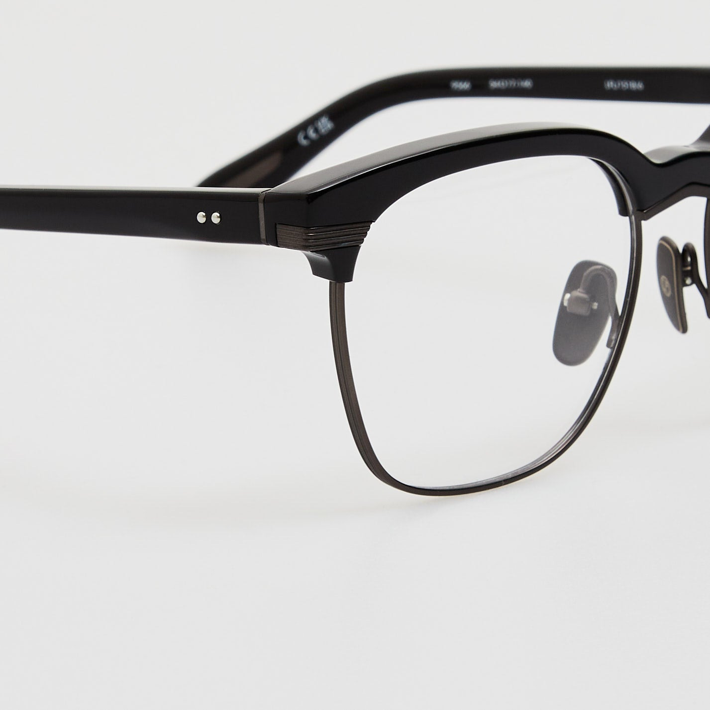 Darin Optical in Black and Matt Nickel - 4