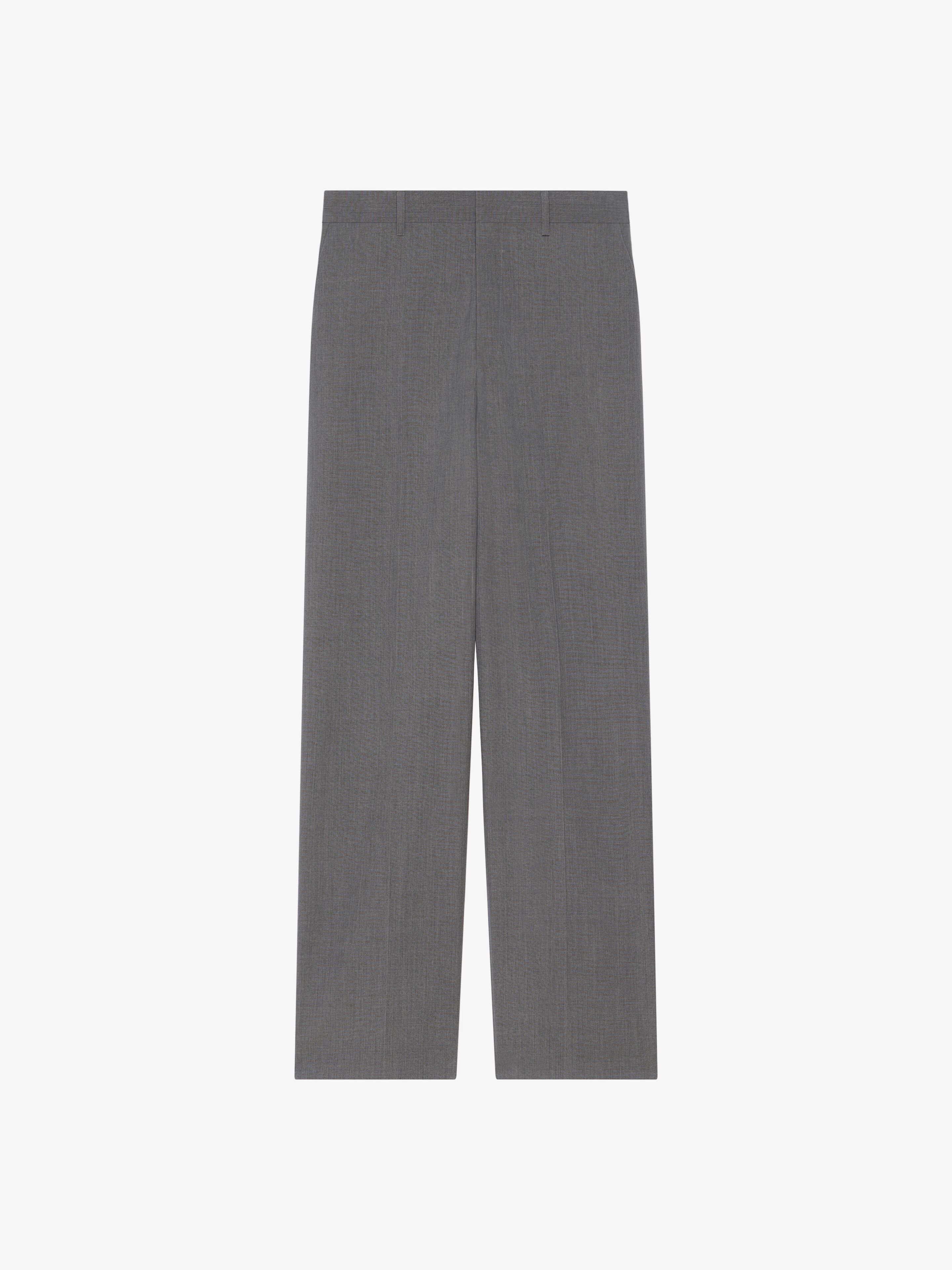 EXTRA WIDE PANTS IN WOOL - 1