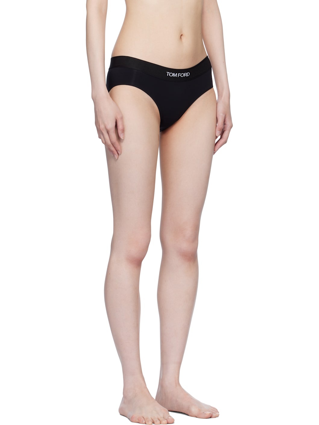 Black Modal Signature Boy Shorts - 2