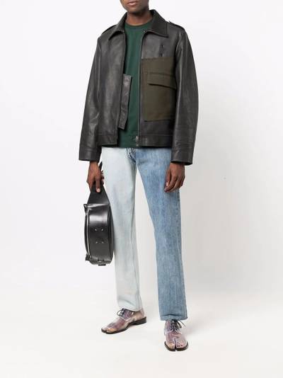 Maison Margiela leather sports jacket outlook