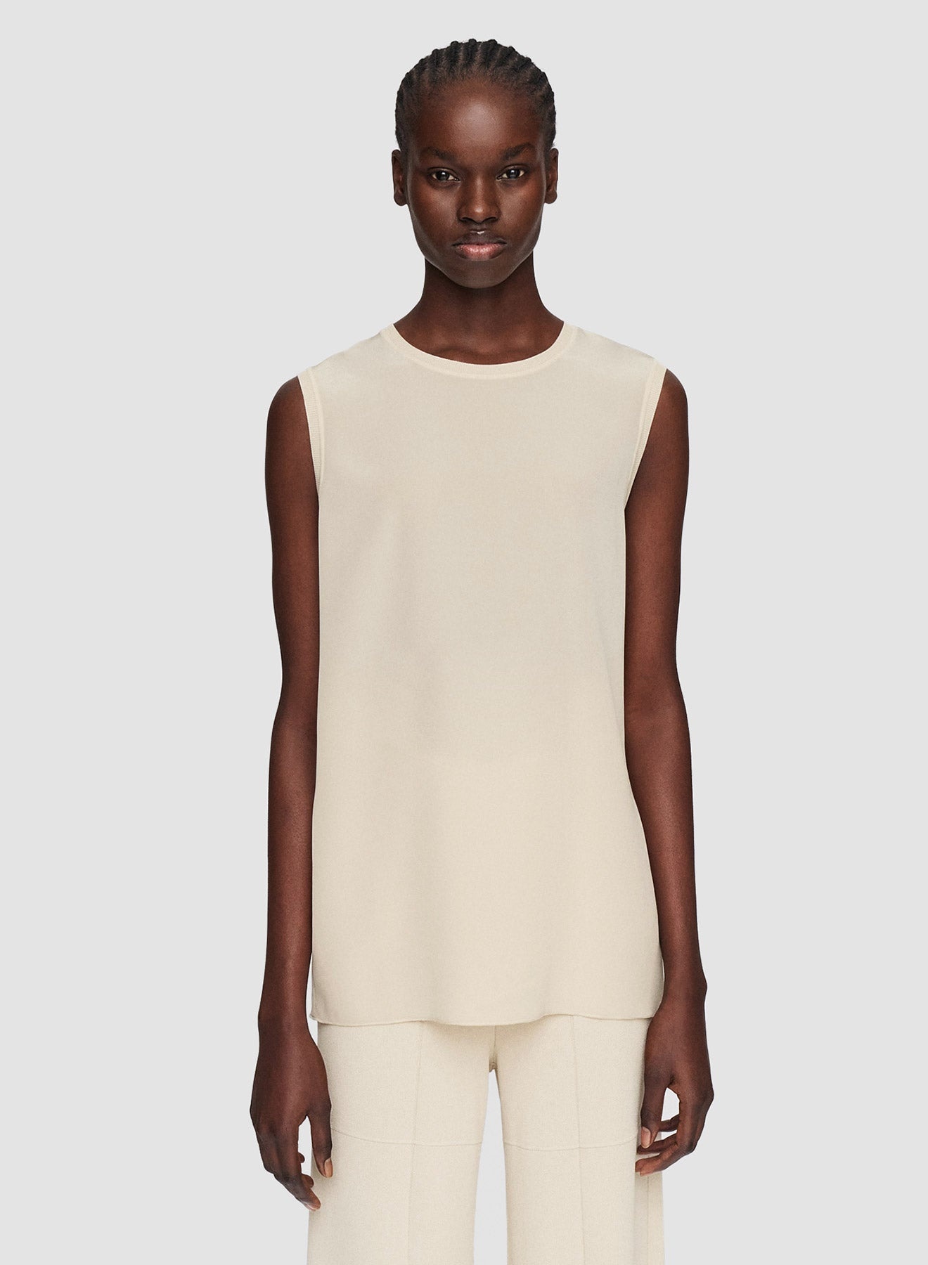 Silk Crepe de Soie Bley Blouse - 3