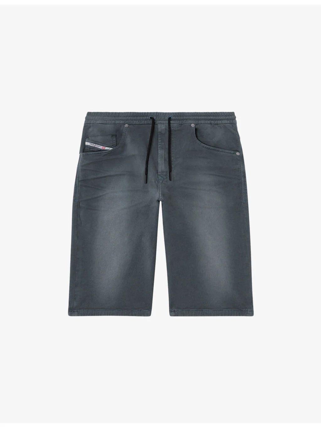 2030 D-Krooley Joog-Jeans Regular-Fit Stretch-Denim Shorts - 1