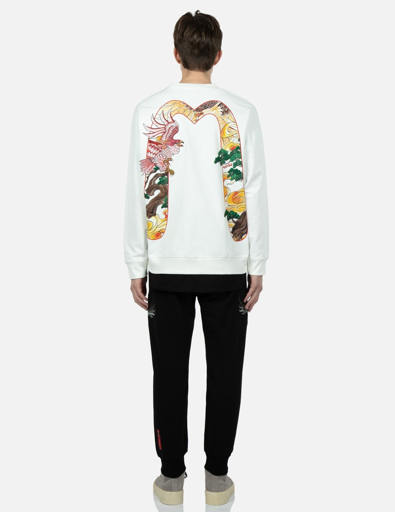 TONE-ON-TONE EAGLE EMBROIDERY SWEATPANTS 5