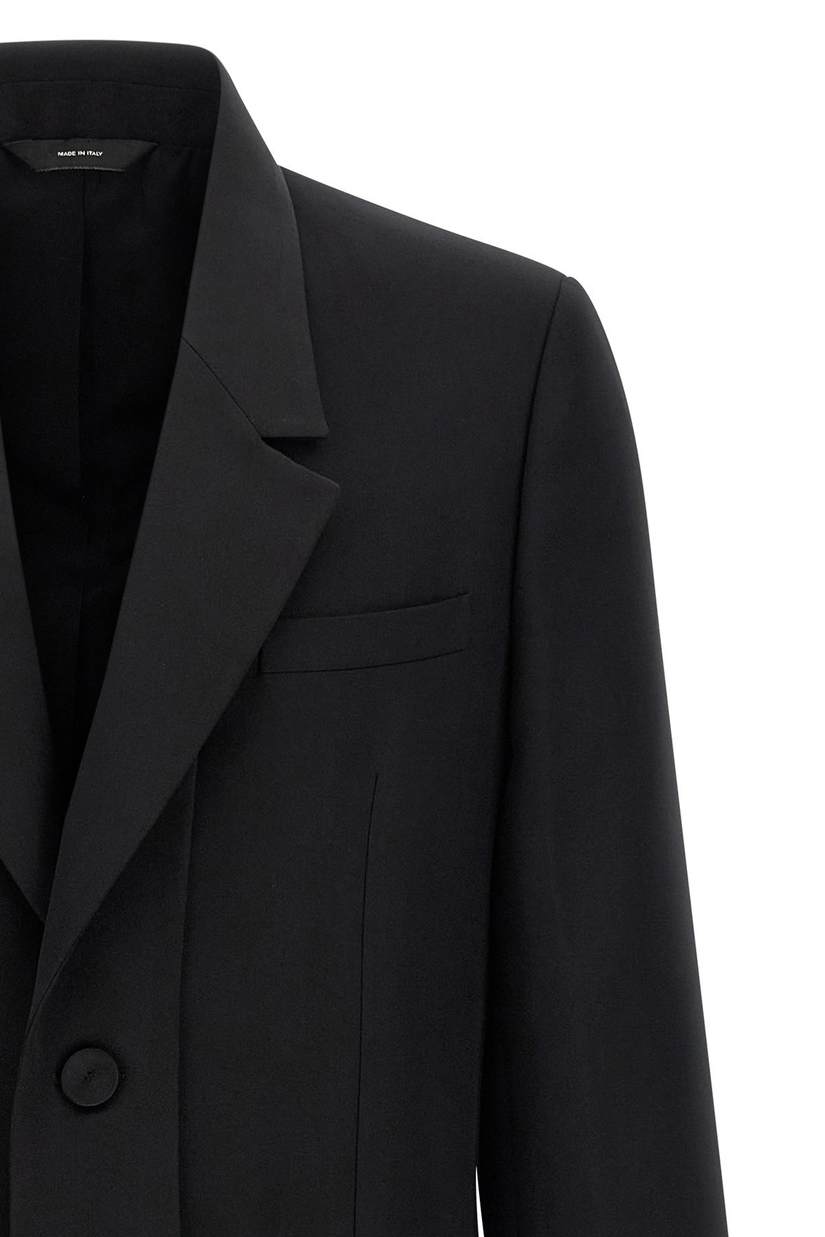 Crepe wool coat - 3