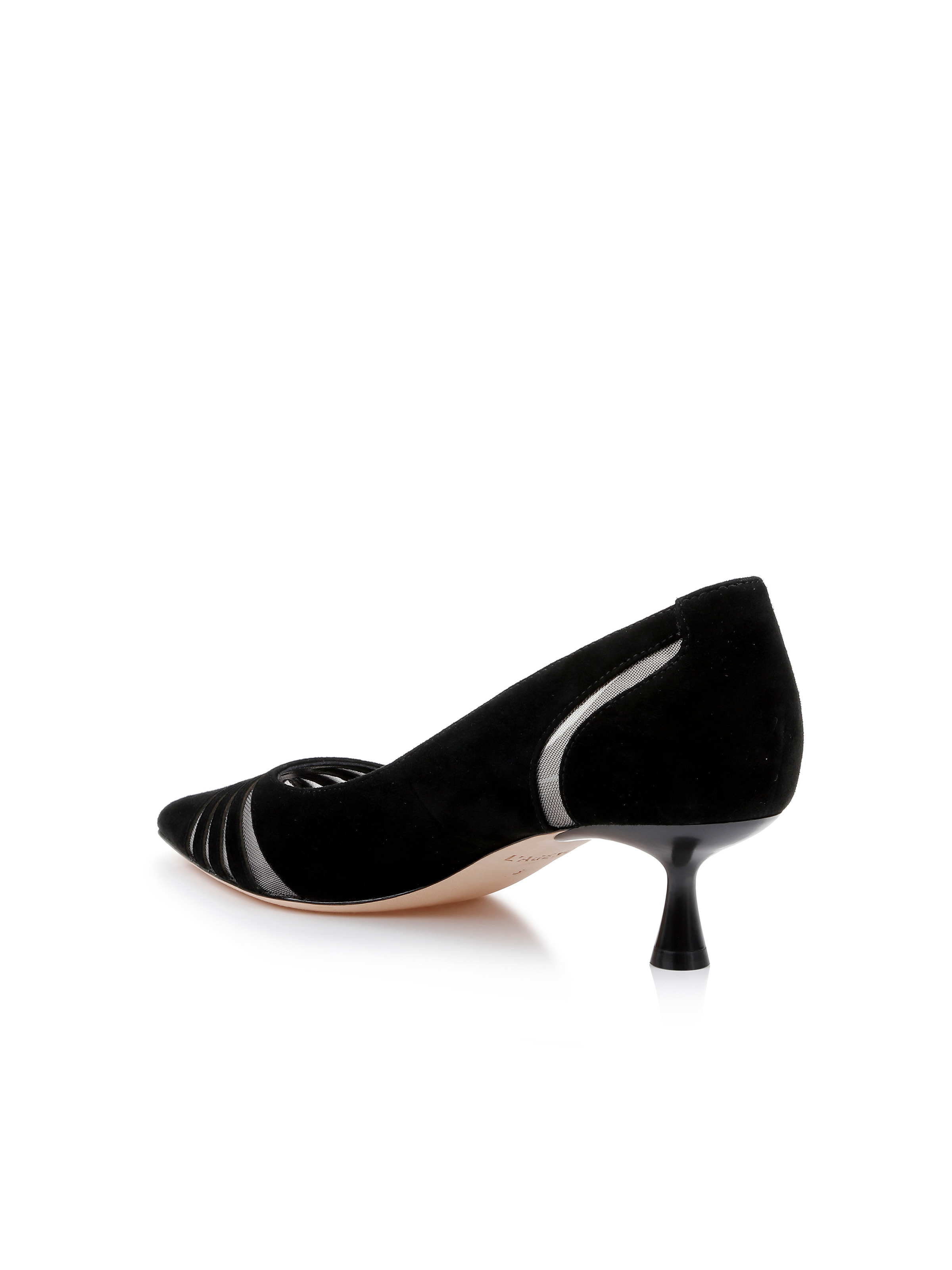 Eglantine Suede Kitten Pump - 3