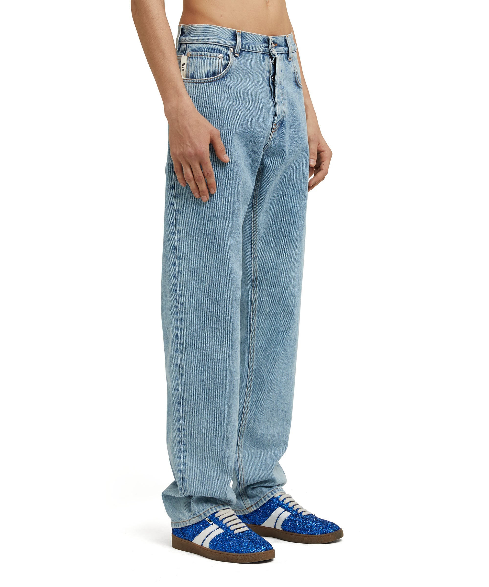 Sustainable denims from the MSGM Fantastic Green Capsule - 4