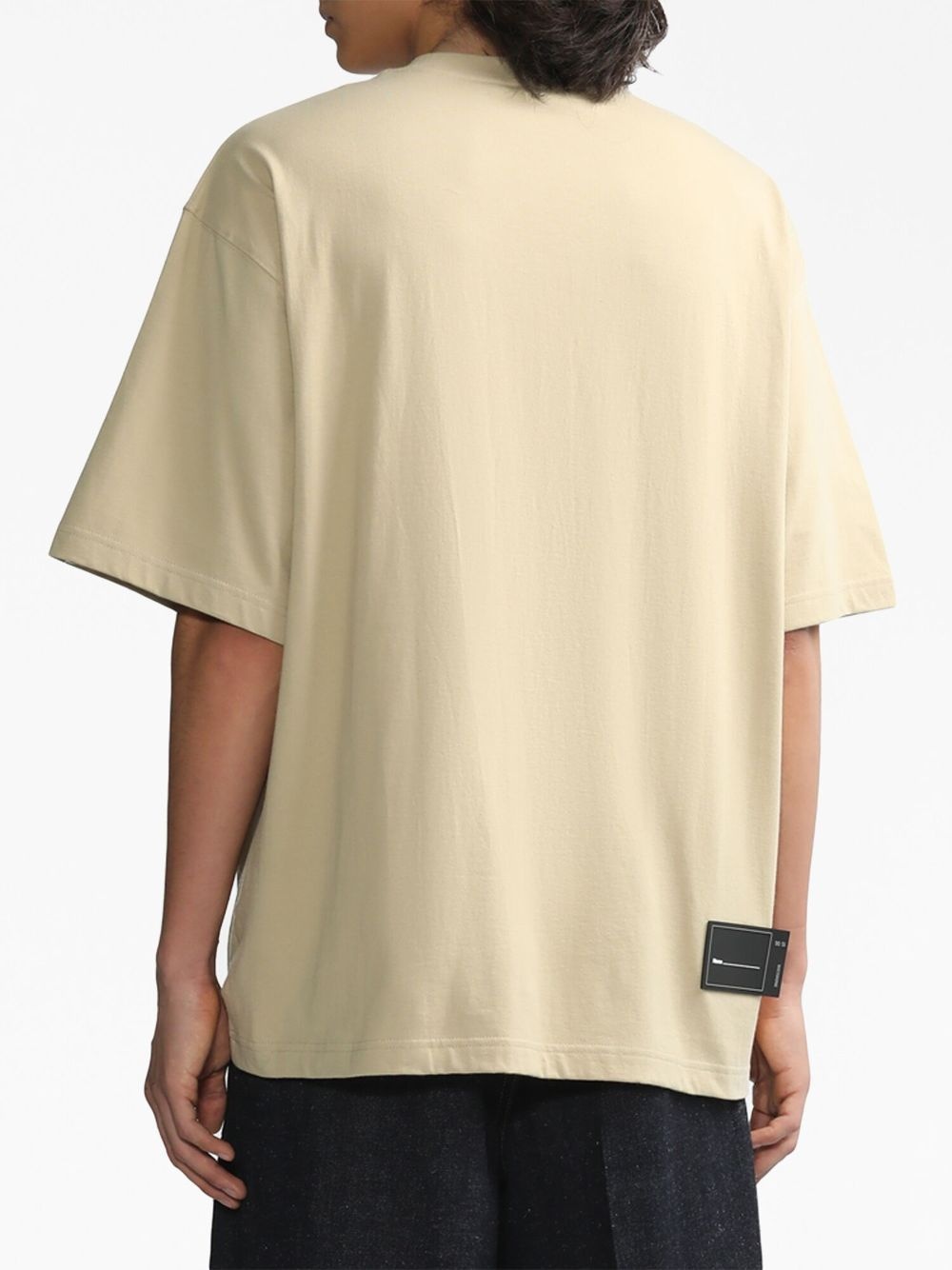 logo-print cotton T-shirt - 4