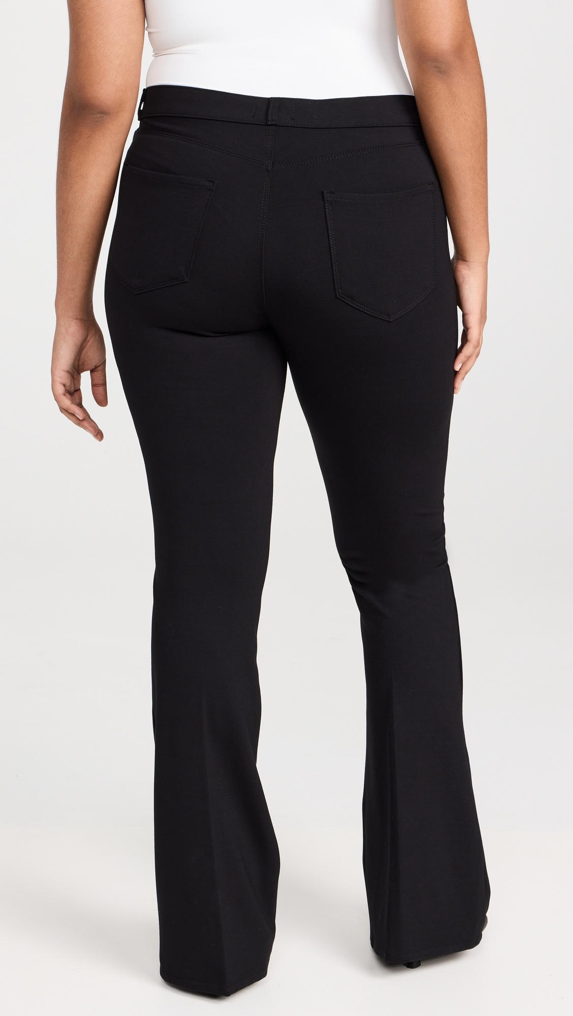 The Marty High Rise Flare Ponte Pants - 9