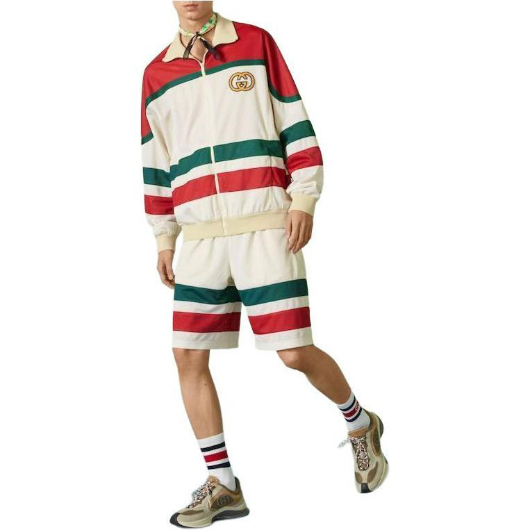 Gucci Mesh Fabric Shorts 'Off White' 737407-XJFFK-9325 - 3