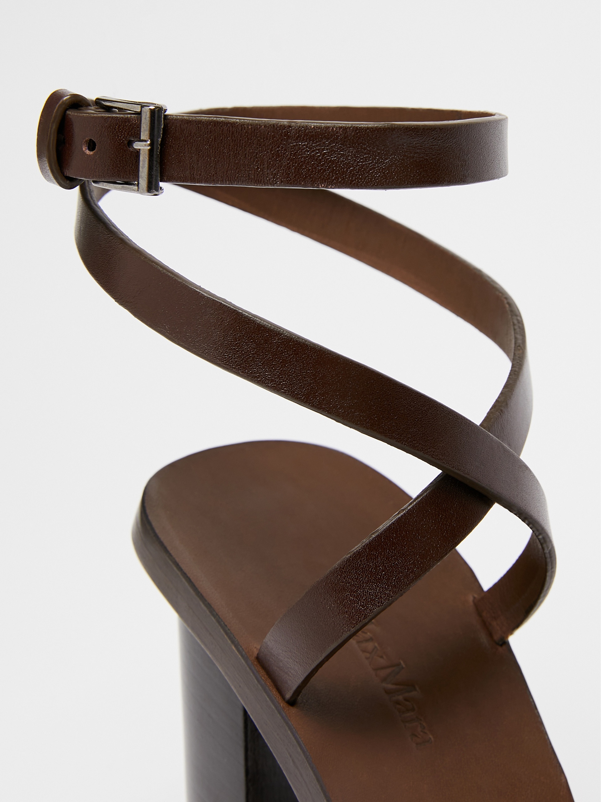 JUTTALSANDAL Smooth leather sandals - 4