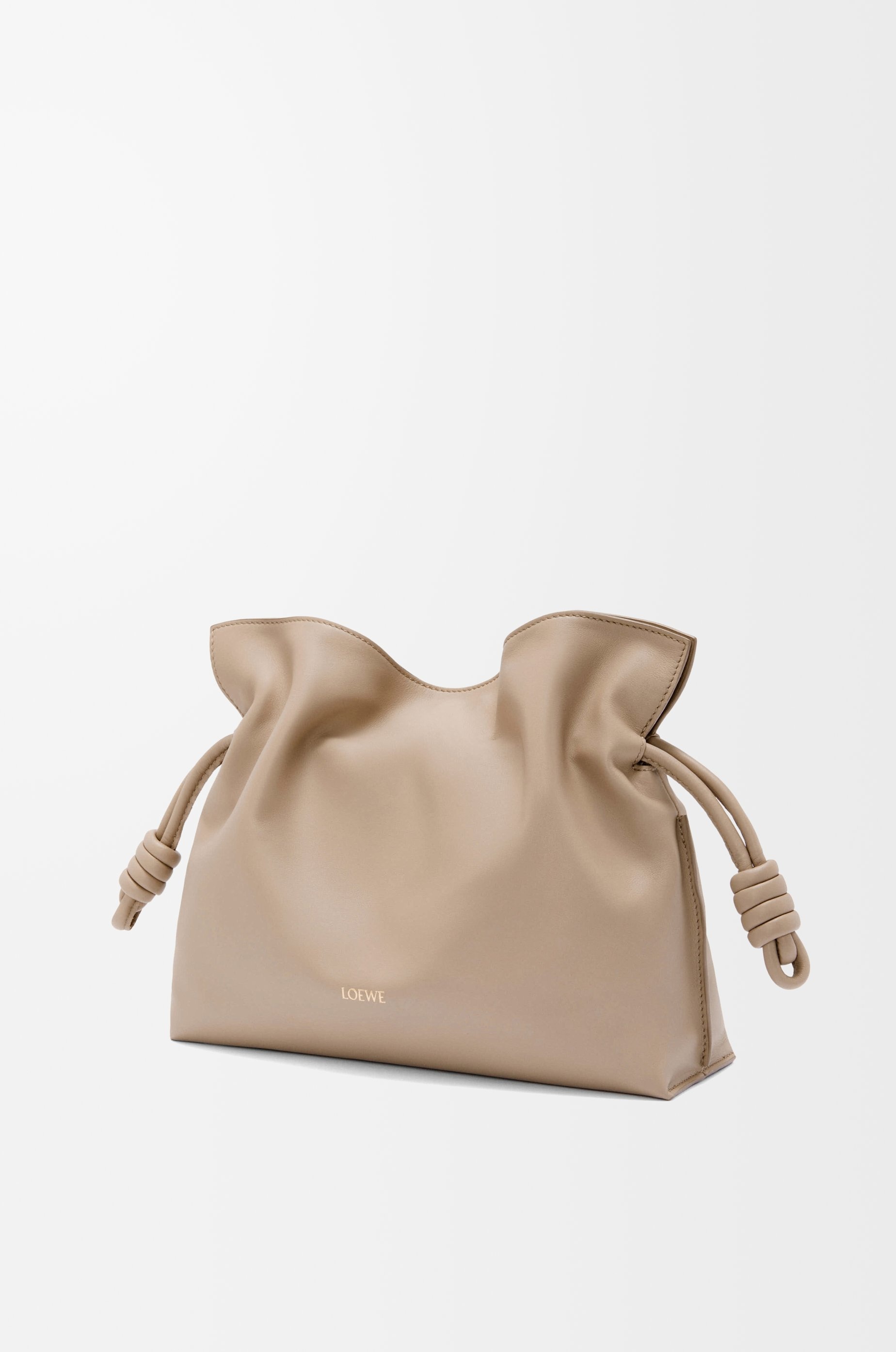 Medium Flamenco clutch in nappa calfskin - 4
