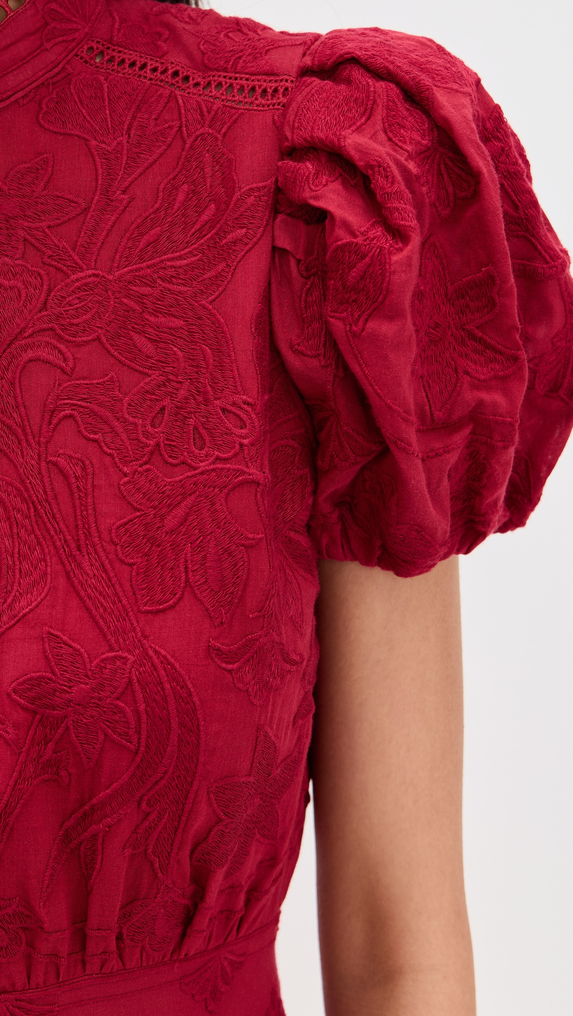 Loryn Embroidered Dress - 5