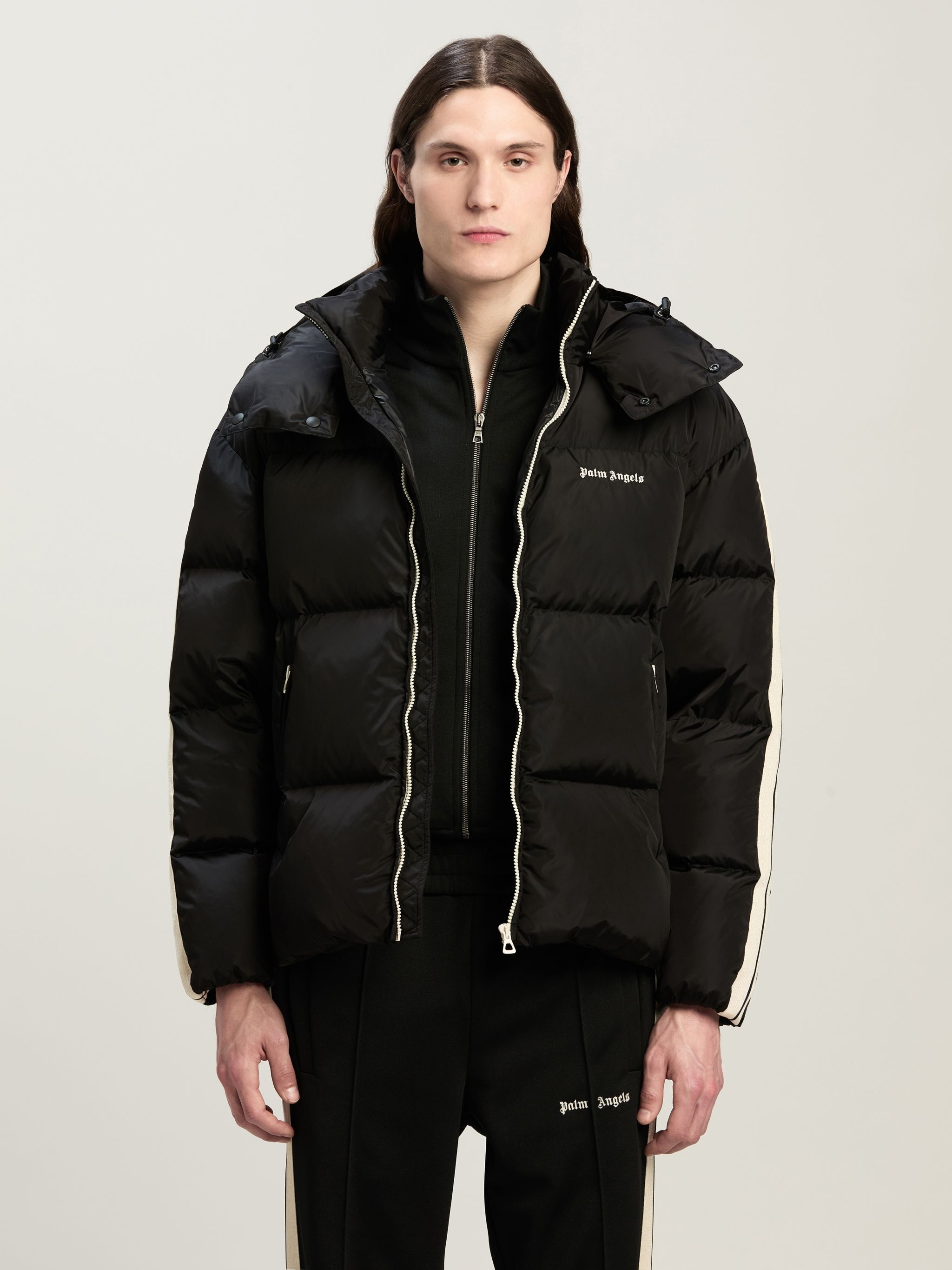 Hooded Track down jacket - 3