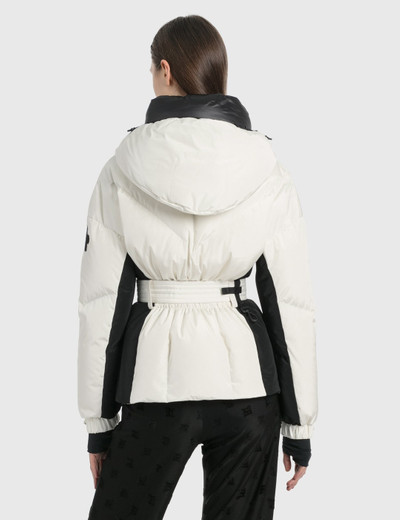 Moncler LONG PUFFER JACKET WITH WAIST BELT outlook