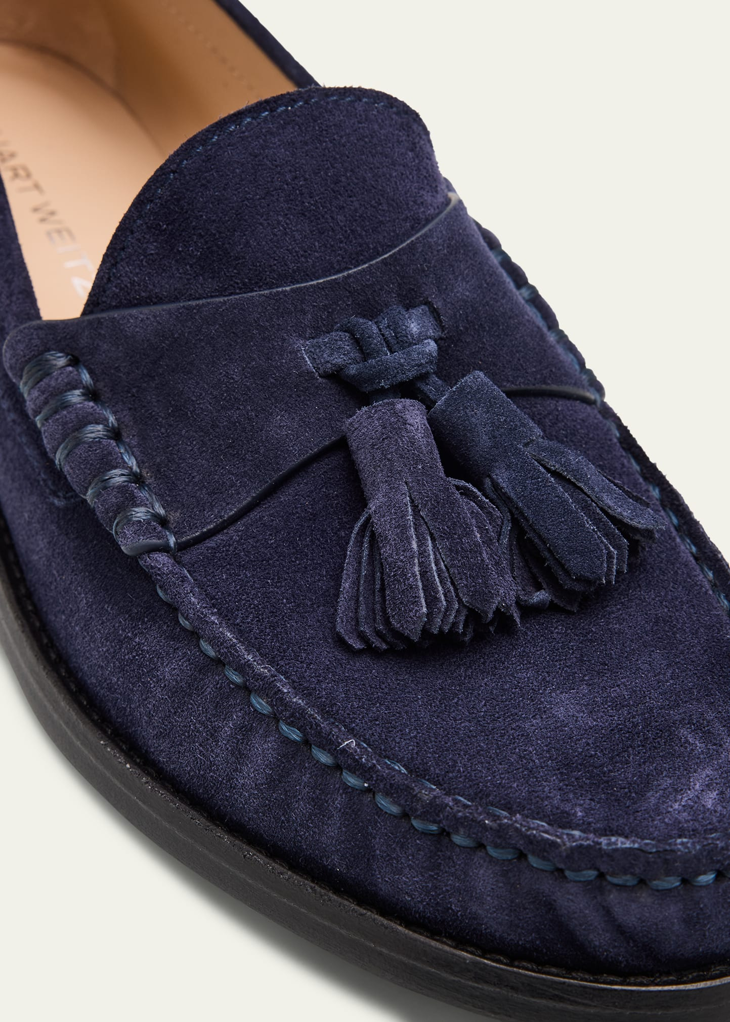 Lottie Suede Tassel Penny Loafers - 6