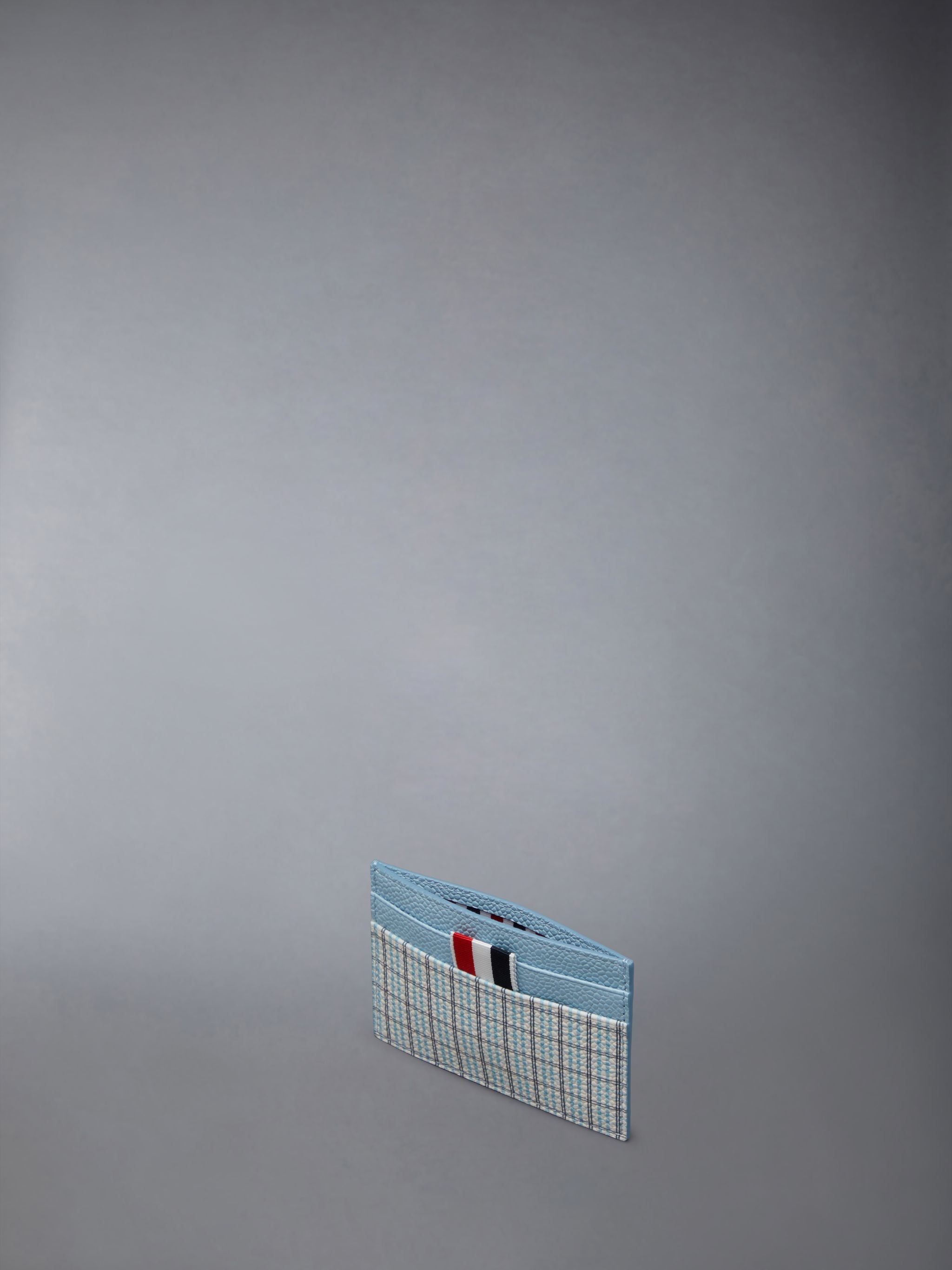 Check Pebble Grain Hector Single Card Holder - 3