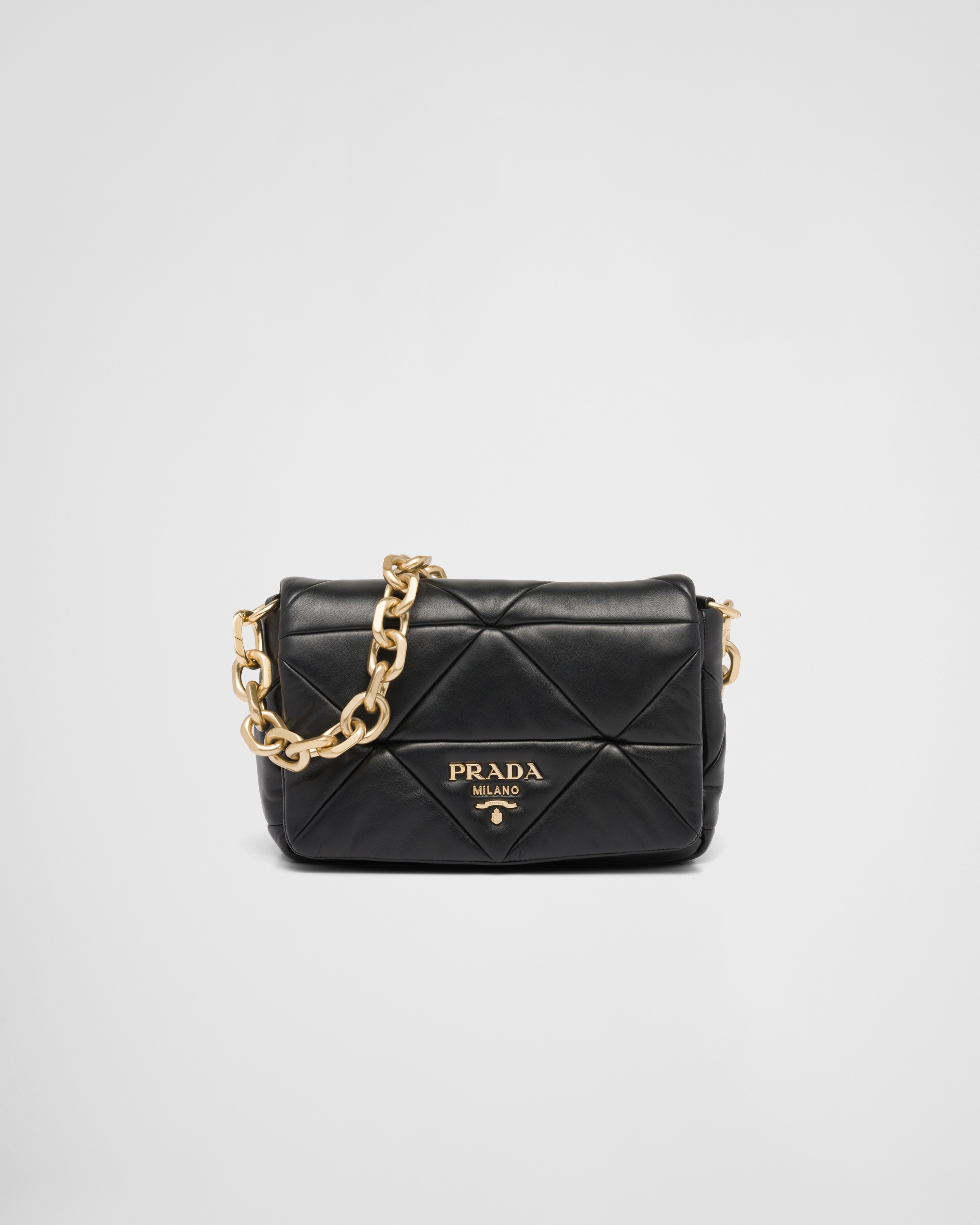Prada System nappa patchwork shoulder bag - 1