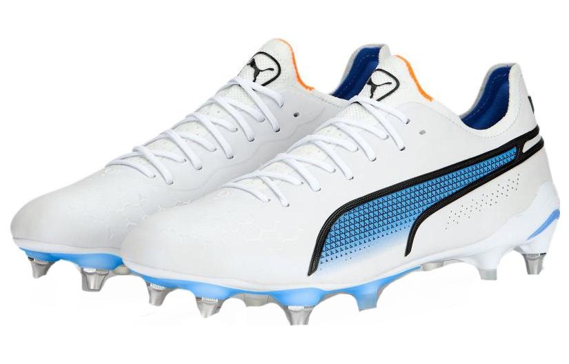 PUMA King Ultimate Elements SG 'White/Blue' 107098-01 - 3