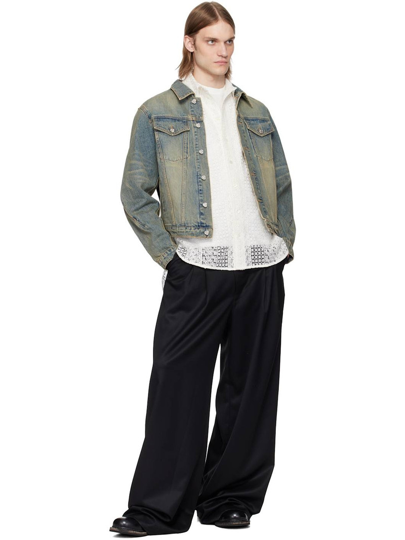 cmmawear Blue Faded Denim Jacket outlook