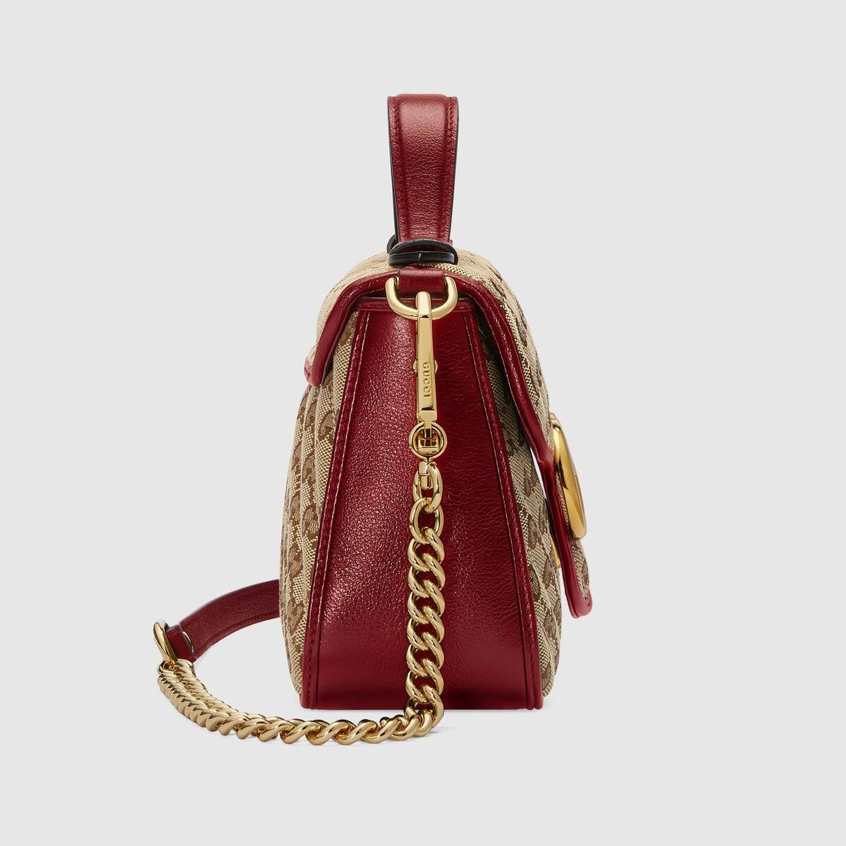 GG Marmont mini top handle bag - 4