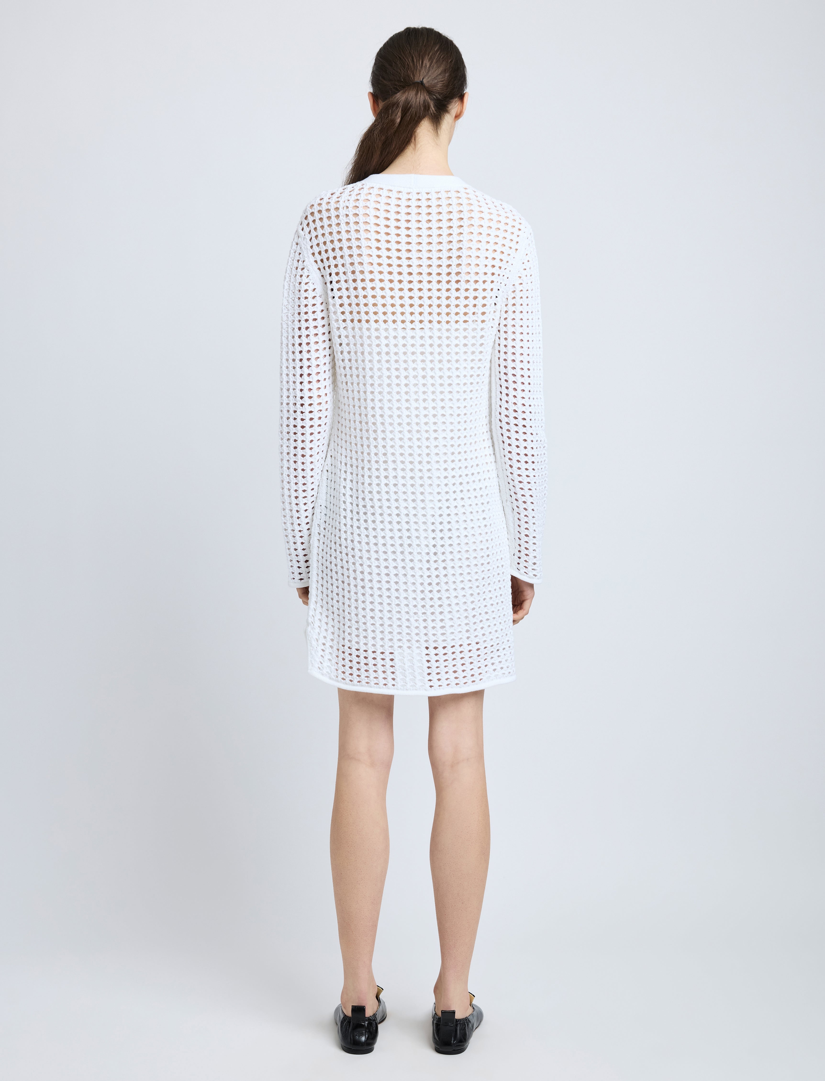 Micah Dress in Open Crochet - 4