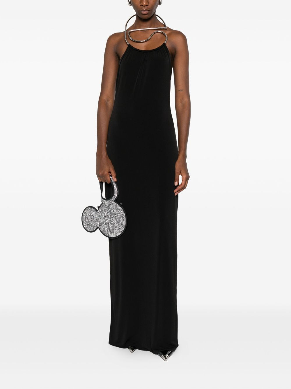 halter-neck maxi dress - 2