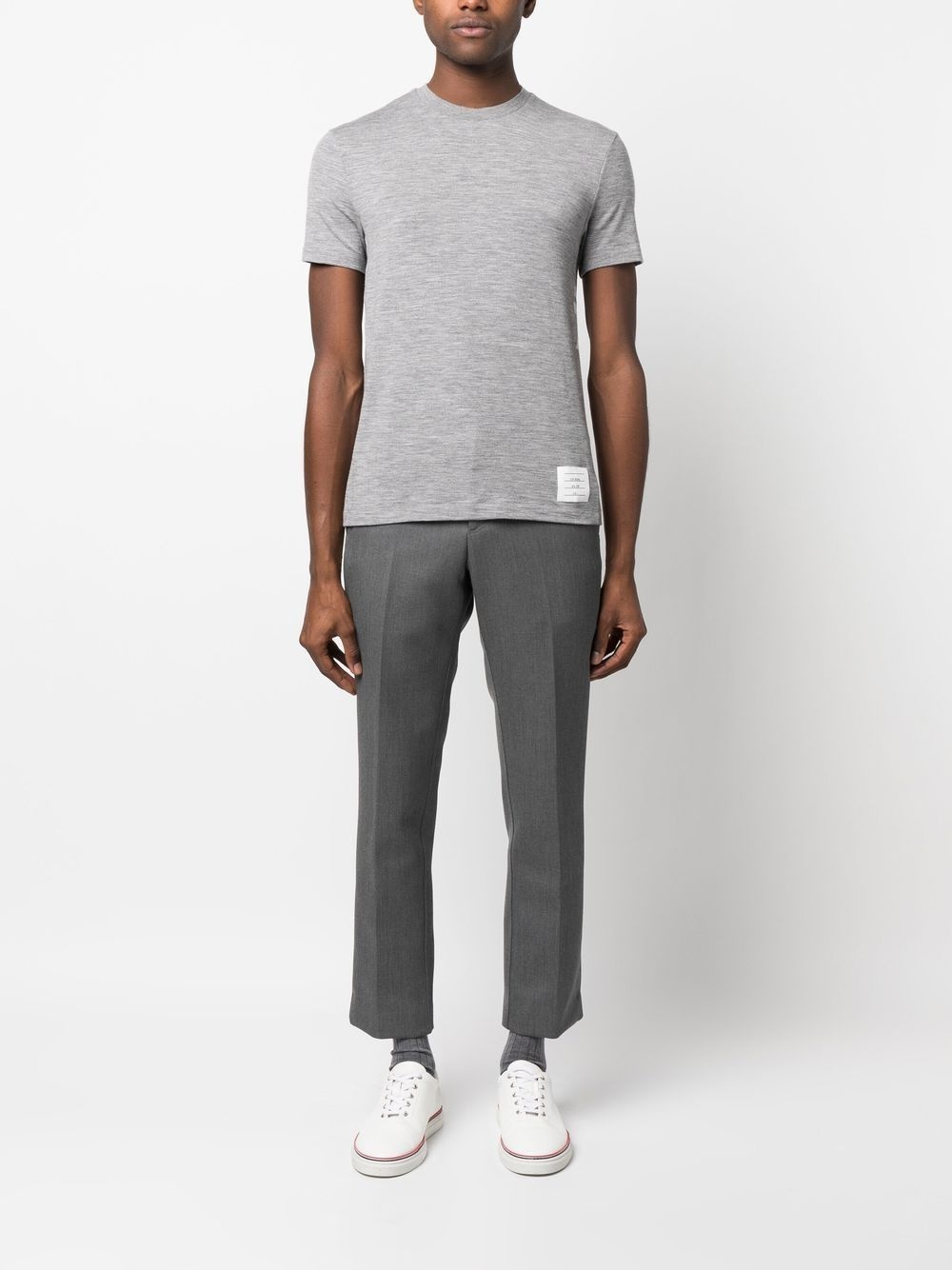 4-Bar wool T-shirt - 2