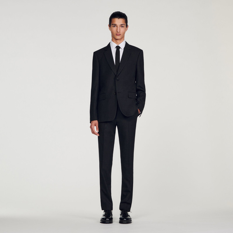 Sandro WOOL SUIT JACKET outlook