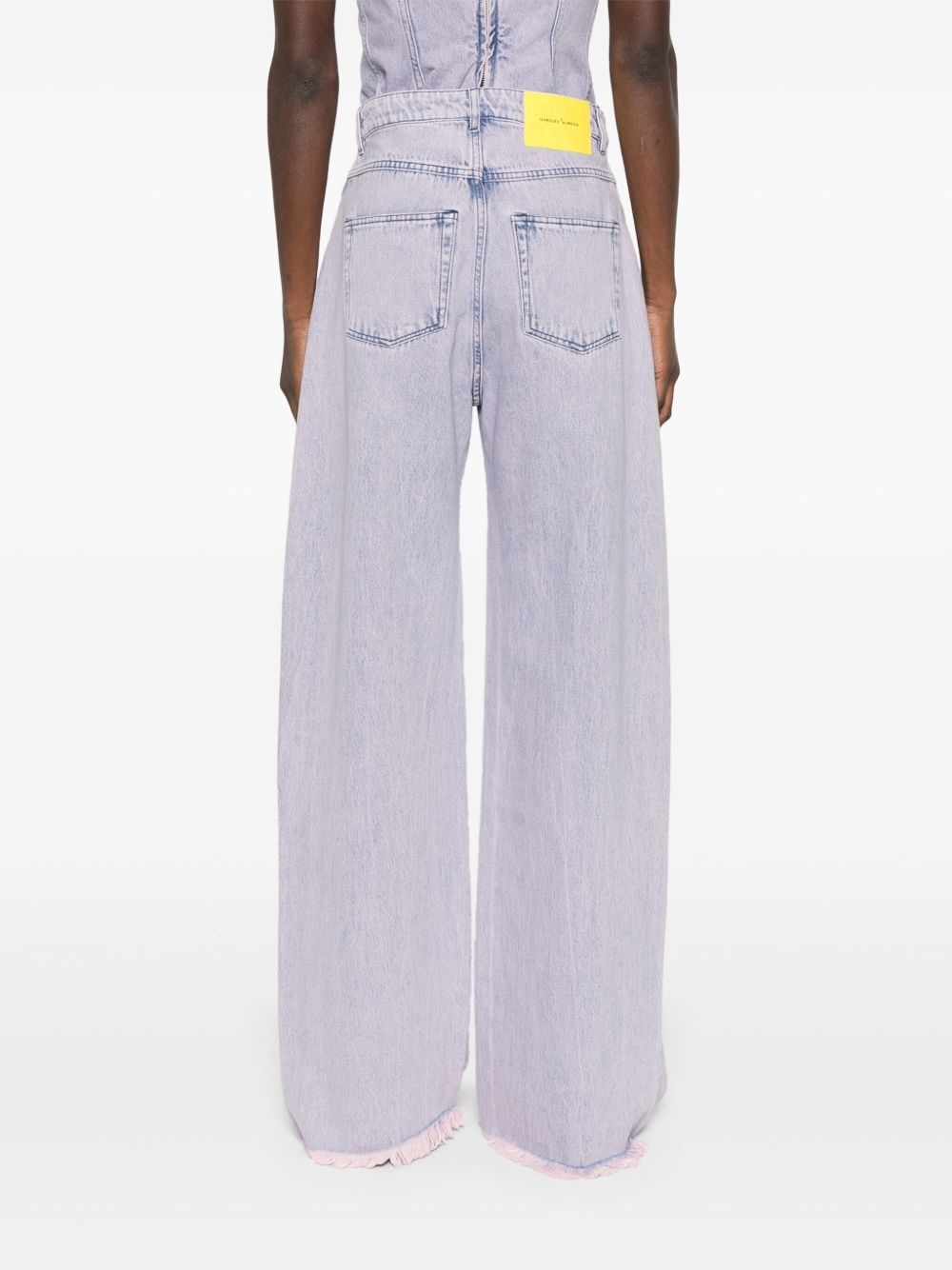 overdyed boyfriend jeans - 4