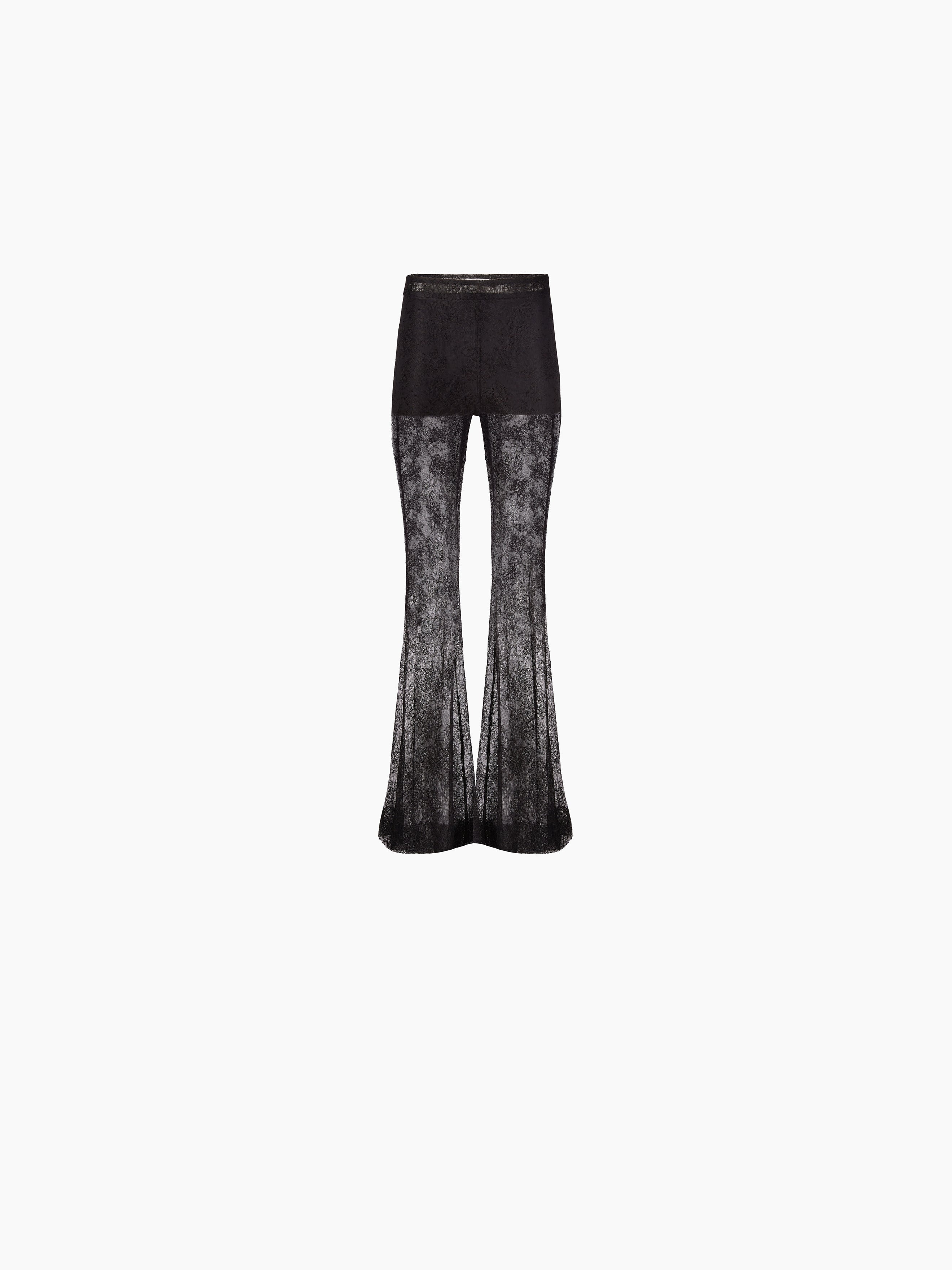 CHANTILLY LACE FLARED PANTS - 5