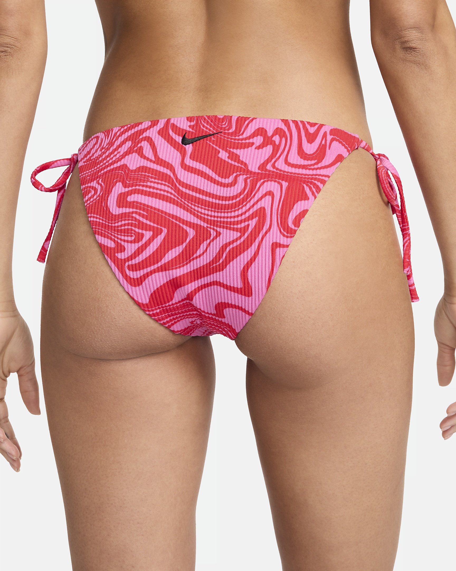 Nike Women's Swim Swirl String Bikini Bottom - 3