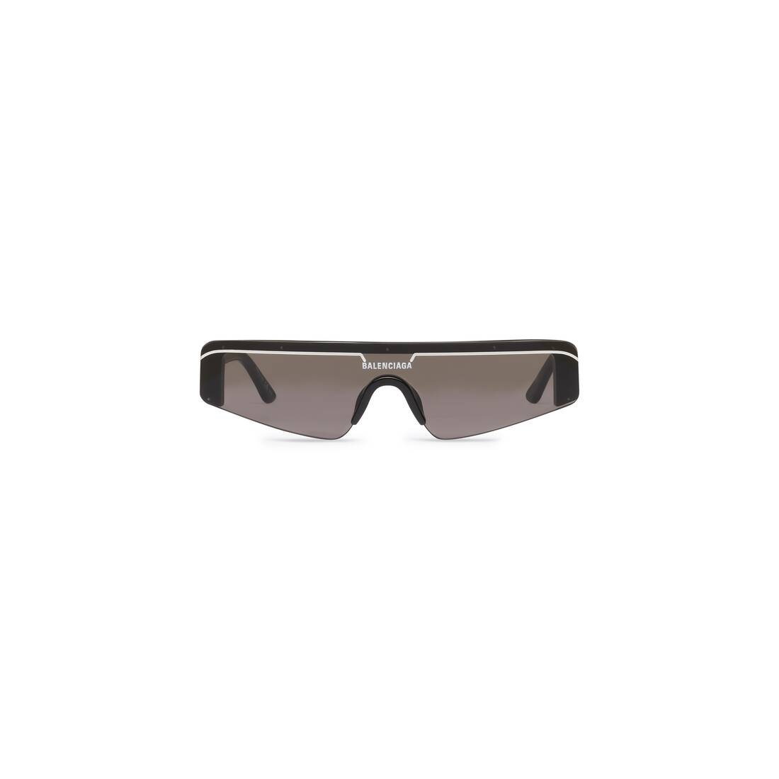 Ski Rectangle Sunglasses in Black - 1