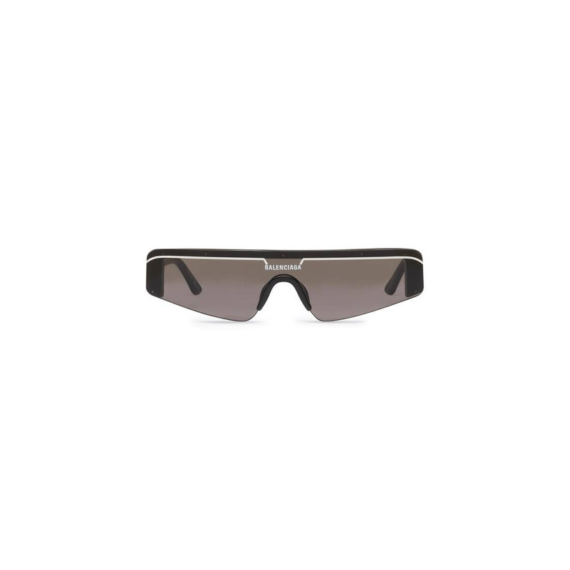 Ski Rectangle Sunglasses in Black 1